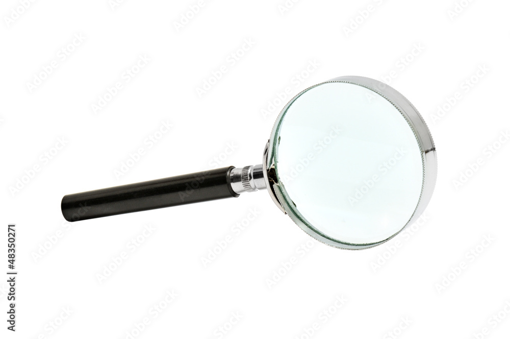 loupe isolated on white background loupe isolated on white background