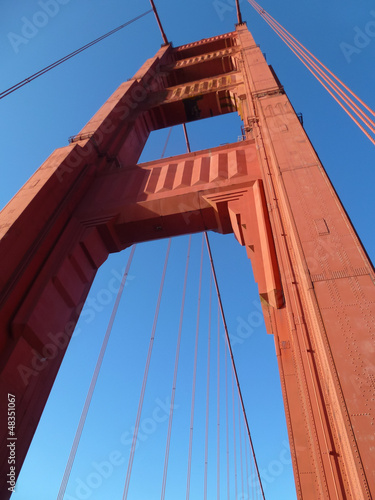 Pylon der Golden Gate Bridge
