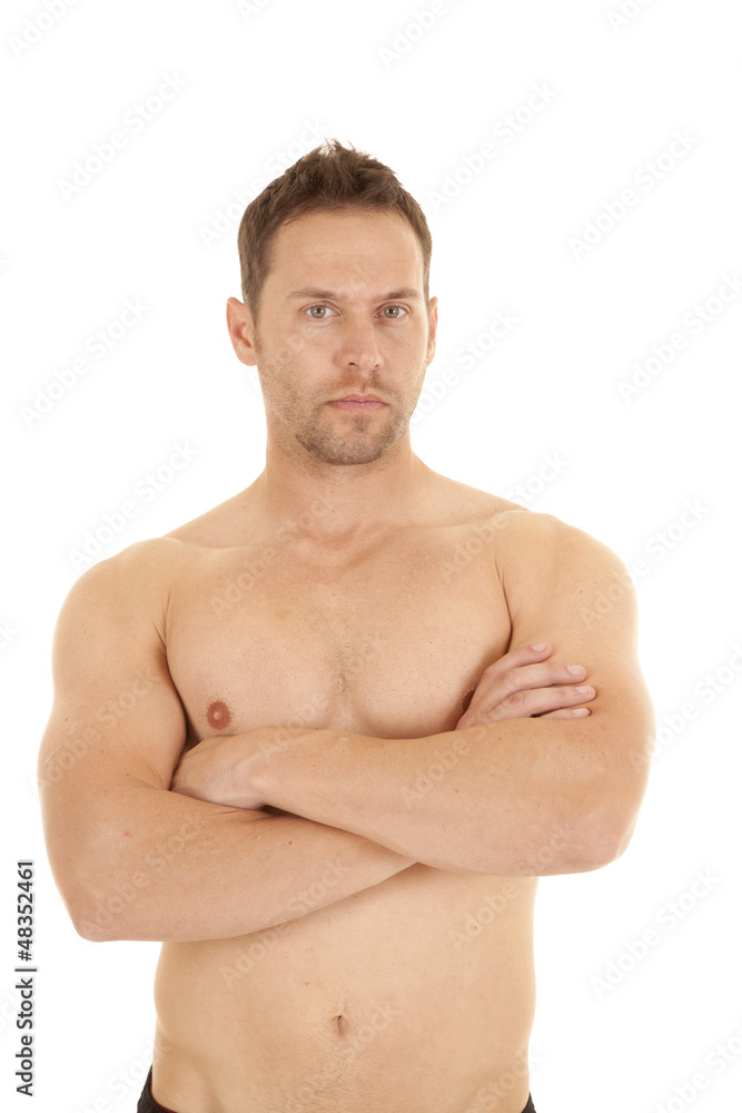 Fototapeta premium looking no shirt