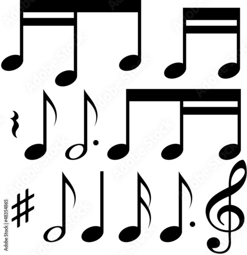 Music notes