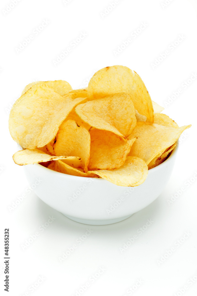 patatine fritte su sfondo bianco patatine fritte su sfondo bianco