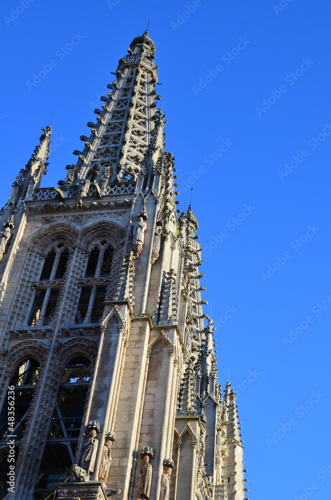 Burgos Cathedral detail, spain