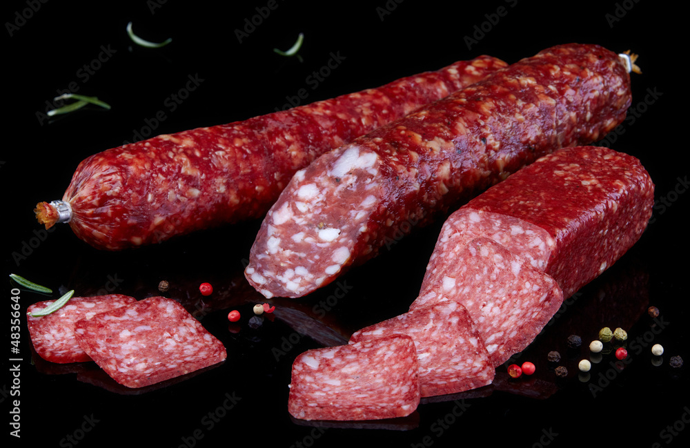 salami sausages salami sausages