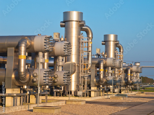 natural gas processing site photo
