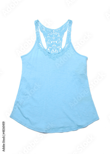 Blue female shirt clothes © newvave