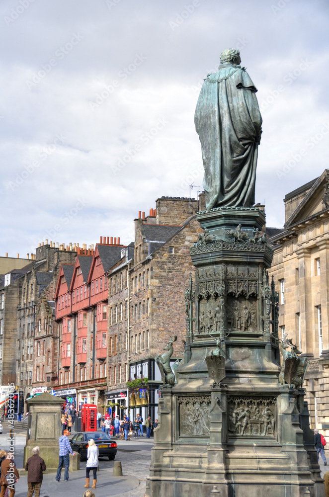 Fototapeta premium Royal Mile / Architecture - Edinburg / Scotland