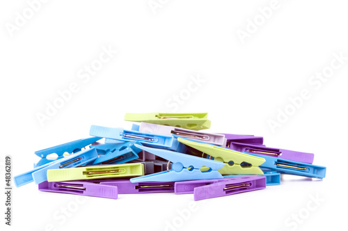 Pegs Isolated