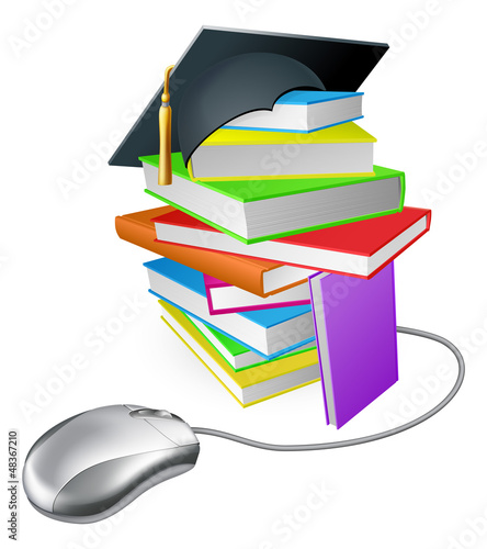 Internet learning concept