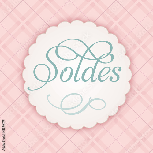 Soldes patch shopping fashion girly