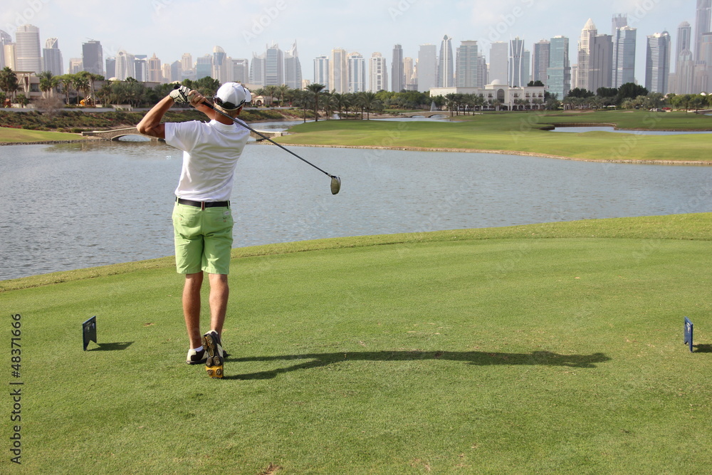 Golf in Dubai GC Al Badia