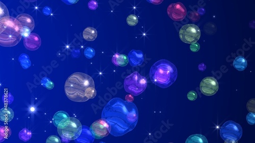 Wallpaper Mural ぷるぷる水泡ループ Torontodigital.ca