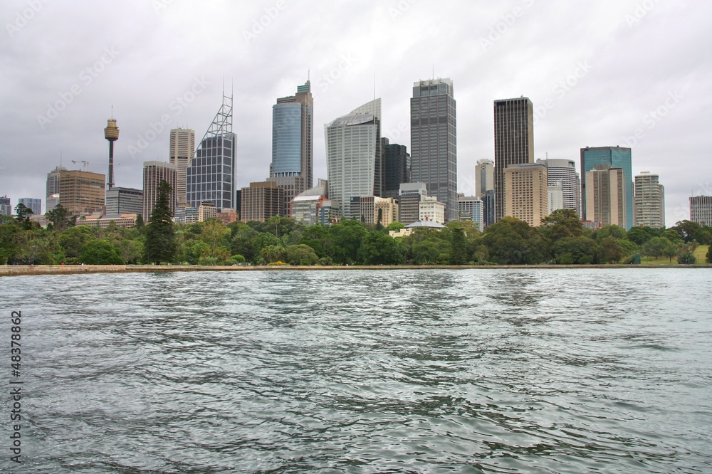 Naklejka premium Sydney, Australia - skyline