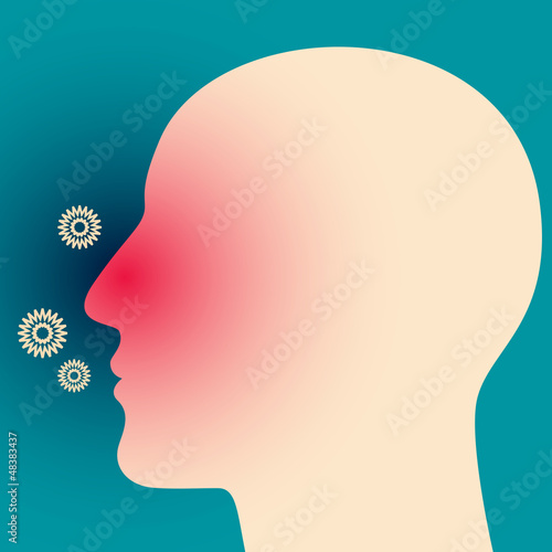 Hay fever. Pollen allergy