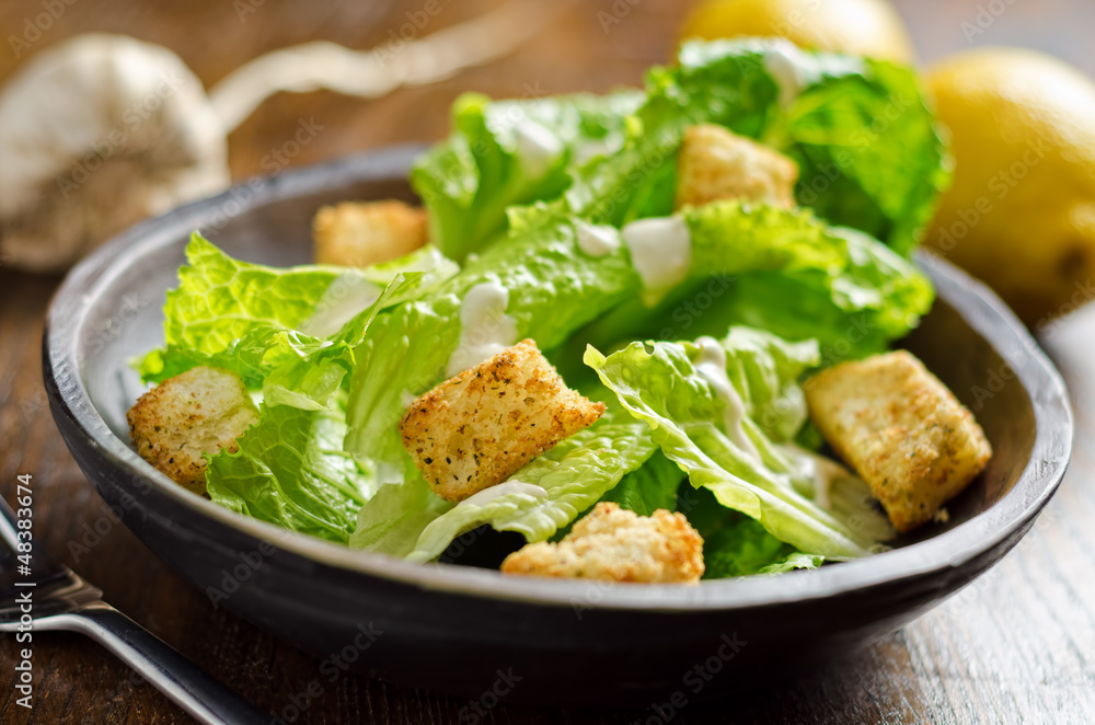 Crispy Caesar Salad