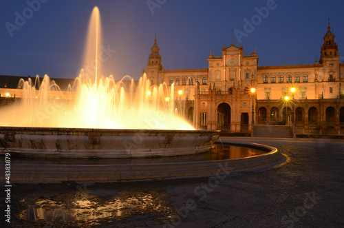 Fountain in Spain Square