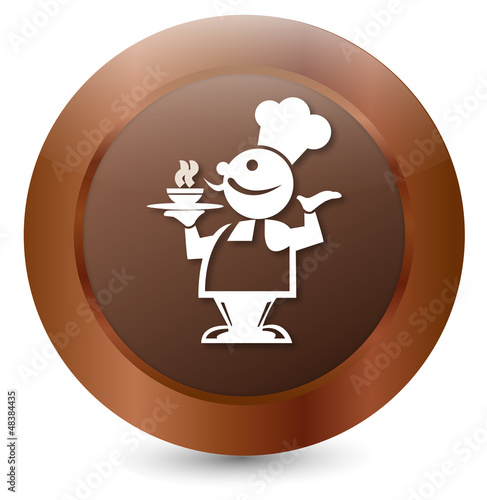 Vektor Chef Koch