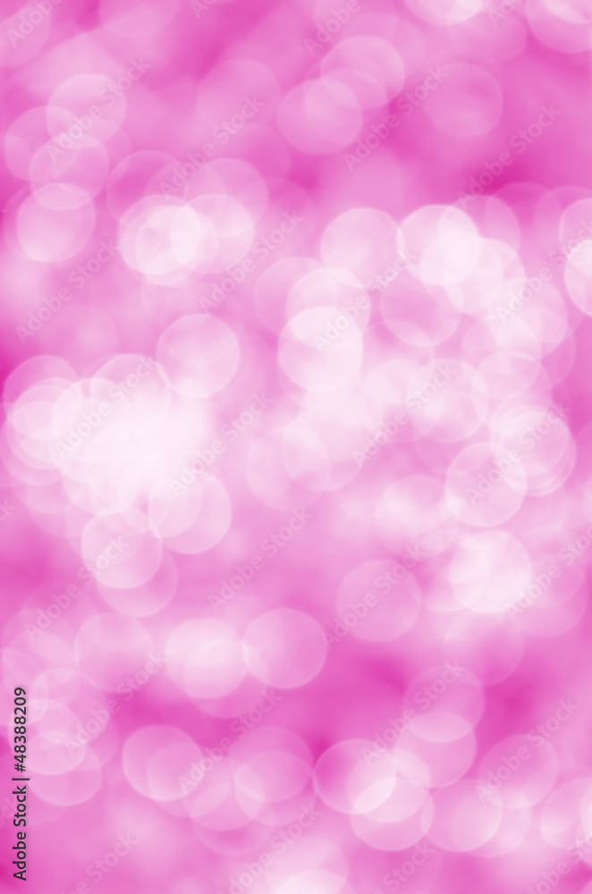 Pink bokeh background