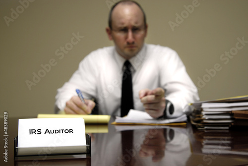 фотографія IRS Tax Auditor