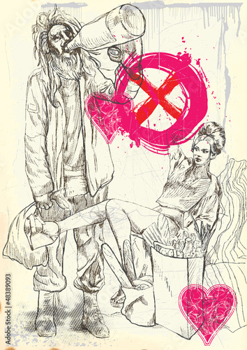 Glamor and misery of our Western civilization