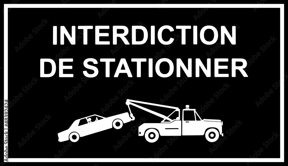 Interdiction De Stationner Noir Et Blanc Stock Illustration Adobe Stock interdiction-de-stationner-noir-et-blanc-stock-illustration-adobe-stock