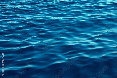 Blue Tones Water Waves Background