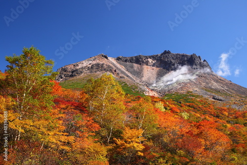Mt. Nasudake in autumn  Tochigi  Japan