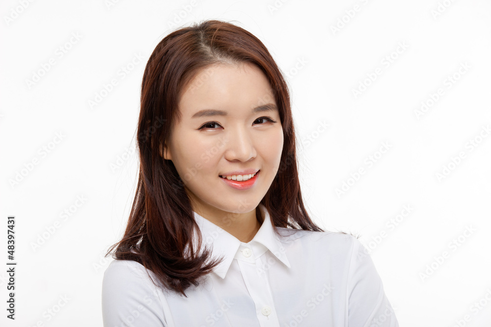 Young Asian pretty business woman close up portrait Young Asian pretty business woman close up portrait