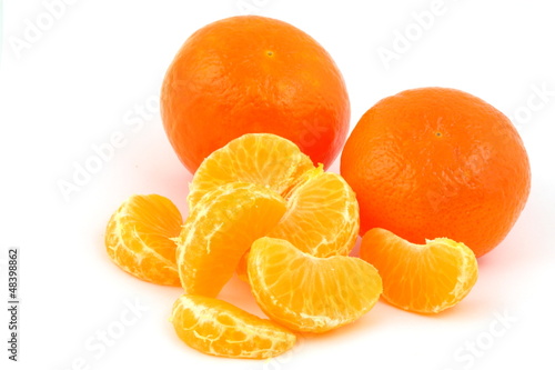 Mandarines  tangerines  clementines