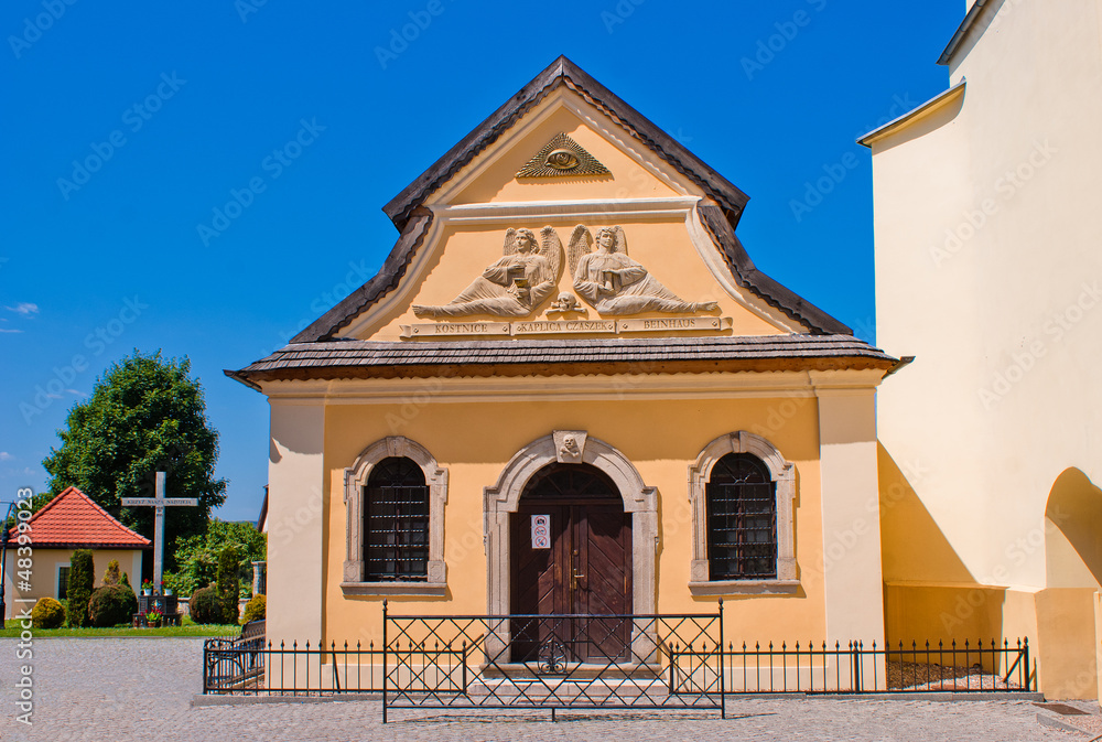 Obraz premium Kaplica czaszek Kudowa Zdrój