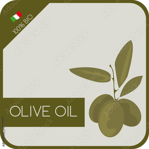 Etichetta per l'Olio d'Oliva