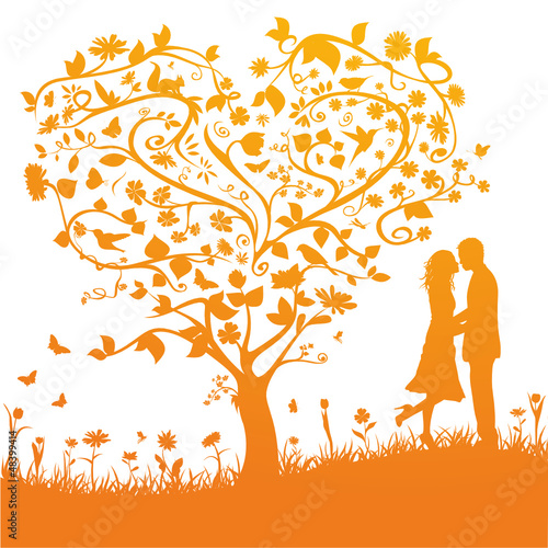 Valentinstag Vektor Silhouette