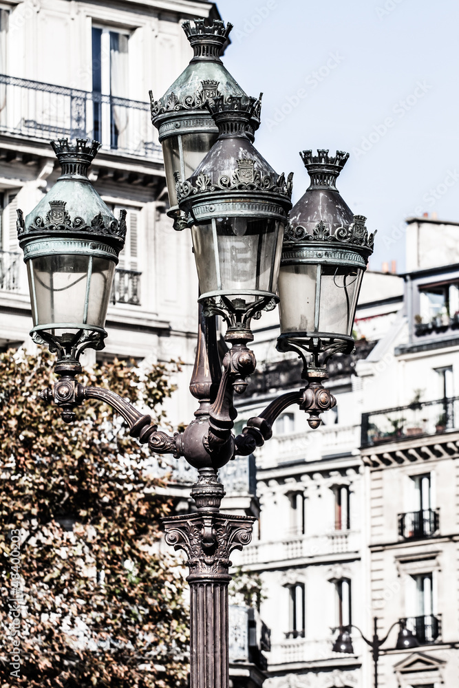 Fototapeta premium Parisian Architecture in autumn time