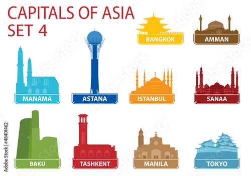 Capitals of Asia