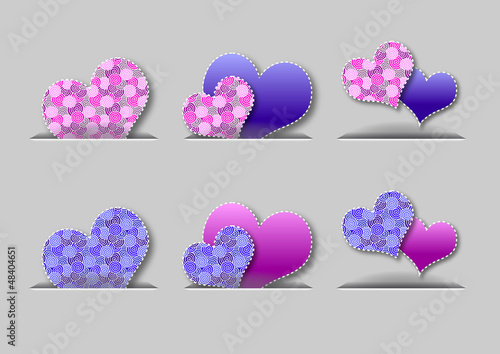 Coeurs dans la poche - Saint Valentin
