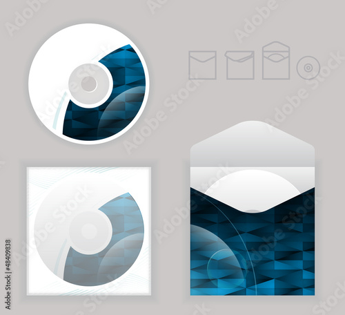 Abstract CD modern Design template