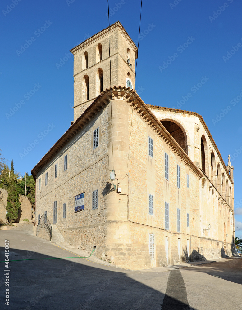 L'église de la Transfiguration du Seigneur à Artà à Majorque