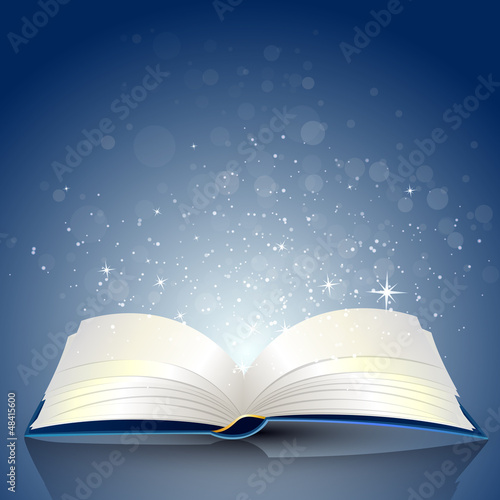 Vector Illustration of an open Book