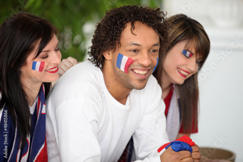 Hope French supporters photo