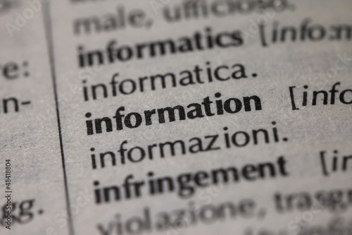 Dictionary Series - Information