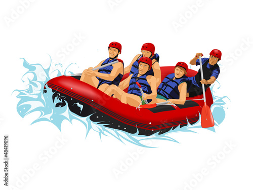 rafting
