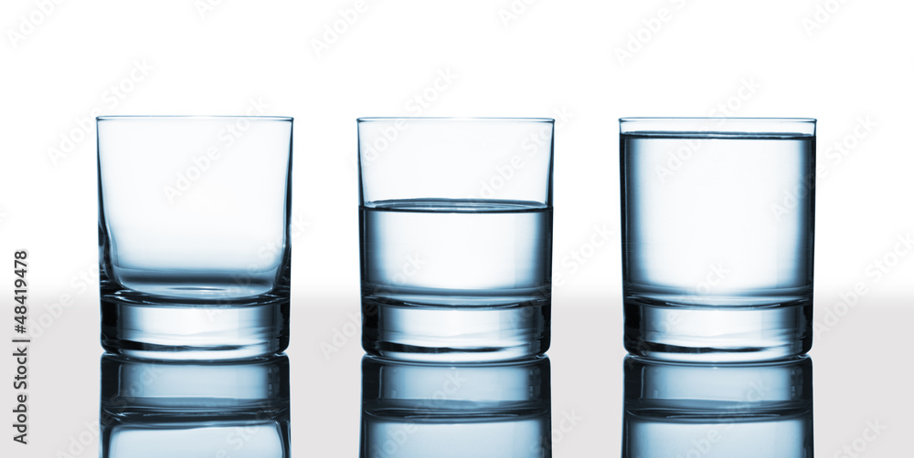Is the glass half-full or half-empty? Photos | Adobe Stock