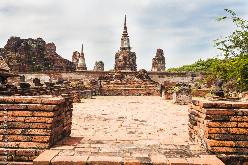 Ancient temple of Ayutthaya