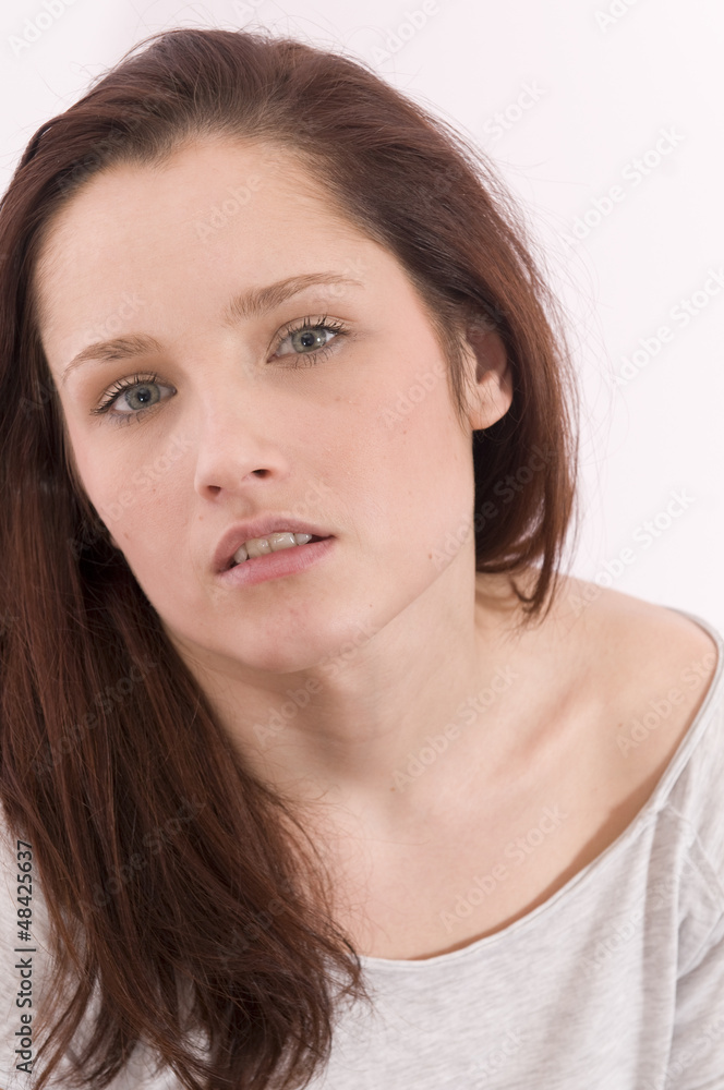 Fototapeta premium sensual young woman portrait