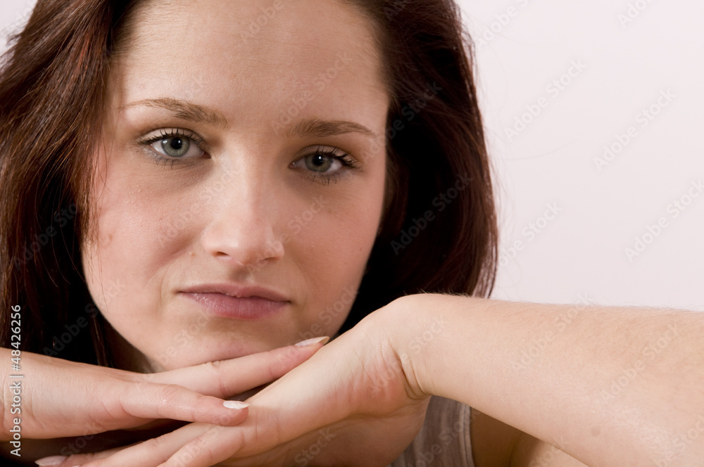 Fototapeta premium woman melancholy
