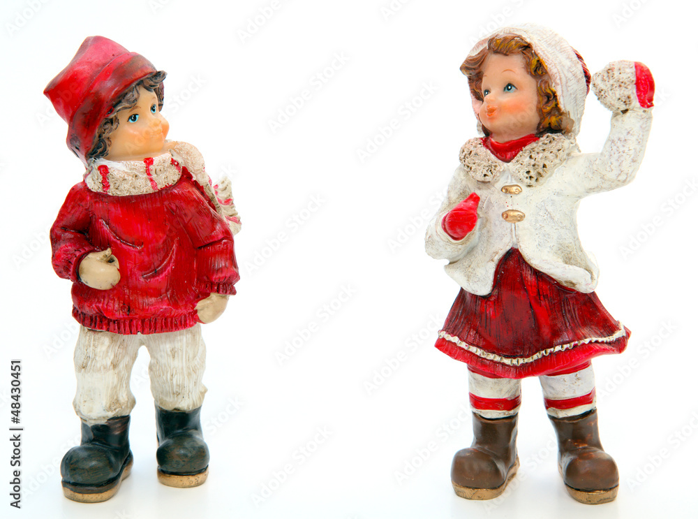 Kinder in Winterkleidung, Winterferien Kinder in Winterkleidung, Winterferien