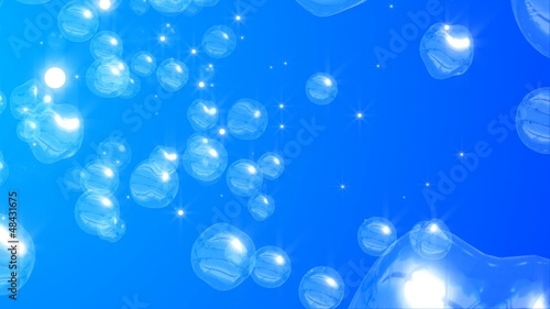 Wallpaper Mural ぷるぷる水泡ループ Torontodigital.ca