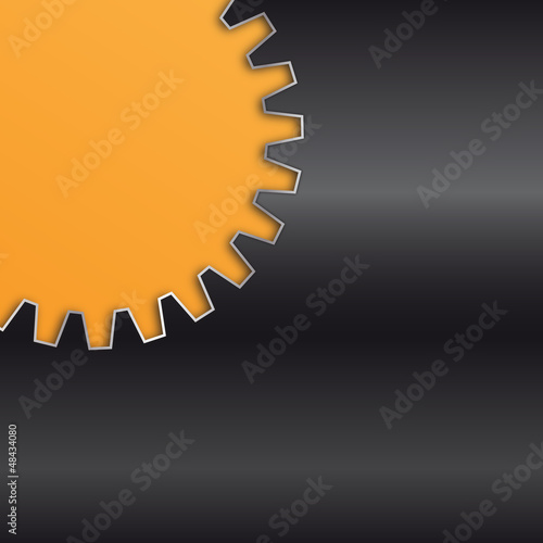 Abstract gear background