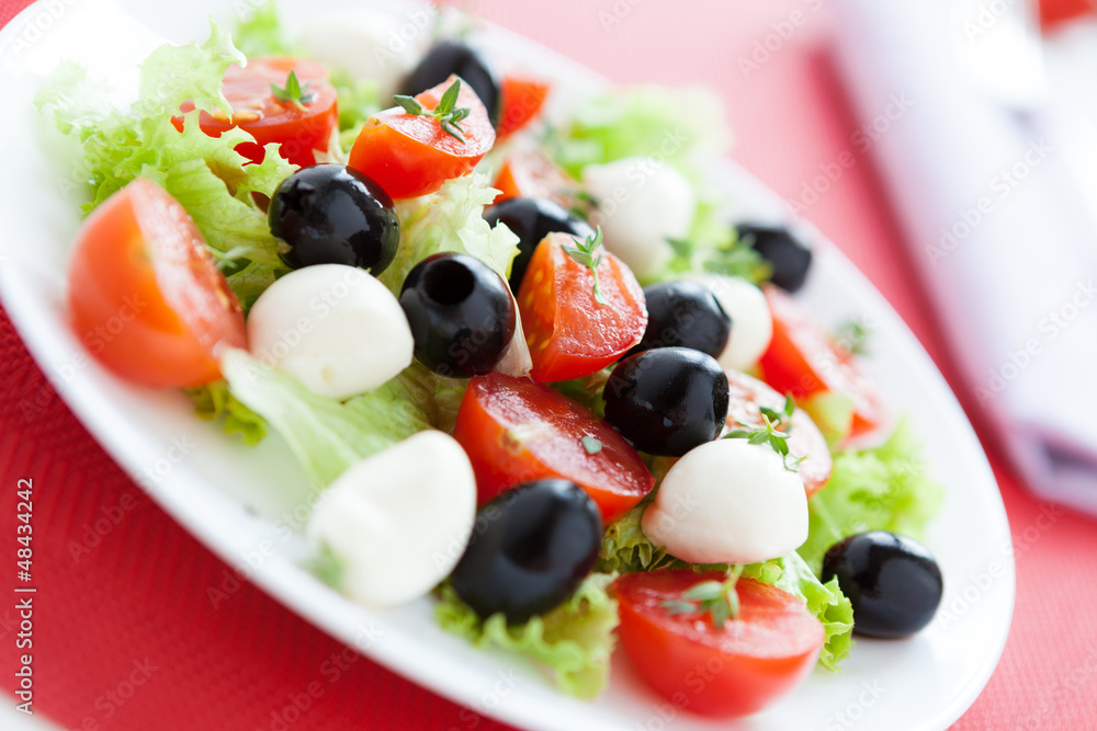 Beautiful and bright salad for good health Beautiful and bright salad for good health