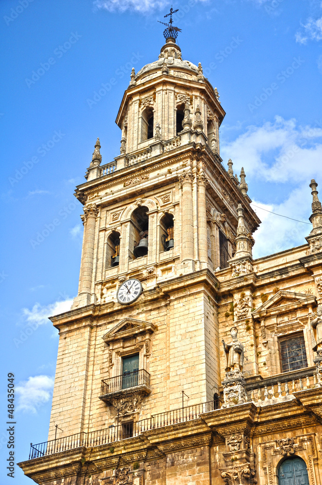 Torre-campanario de la catedral de Jaén, Andalucía
