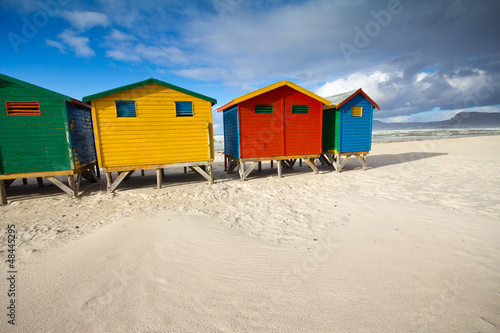 Colorful beach huts at Muizenberg Beach © Impala
